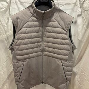 Lululemon Down-filled Vest - Grey - Men Size L